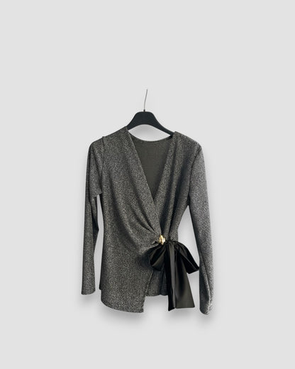 Blusa Golden Wrap